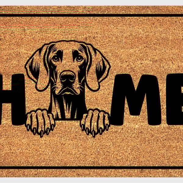 Weimaraner Dog Home Door Mat No.1 - Weimaraner Welcome Mat - 3 Sizes
