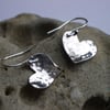 Silver Heart earrings