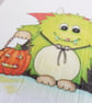 Halloween Little Monster Gift Tags - set of 4 tags - Image 6