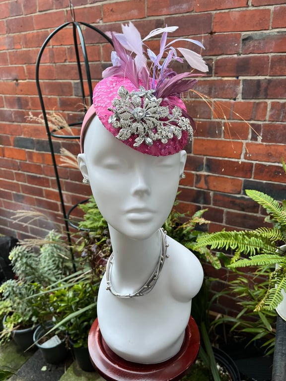 Beautiful Handmade hat, Hat for the Races, Hats for Ascot, Special Occasion Hats