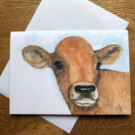 A5 blank card of Constantine Calf
