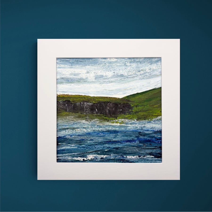 Perfectly Imperfect Original Seascape Painting - Sample 38