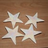White & mother of pearl ceramic star brooch 