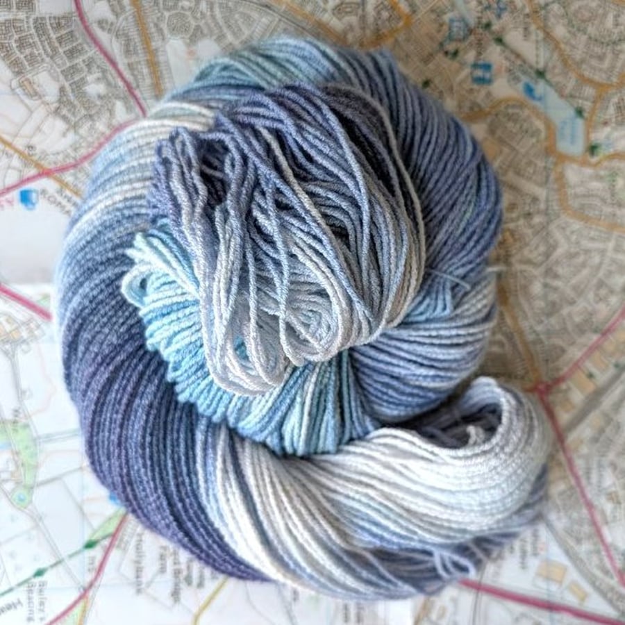 Blueberry crush :: tencel : cotton : elastane :: sock :: 100g