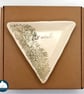 Ceramic votive holder with lace detail - Image 3