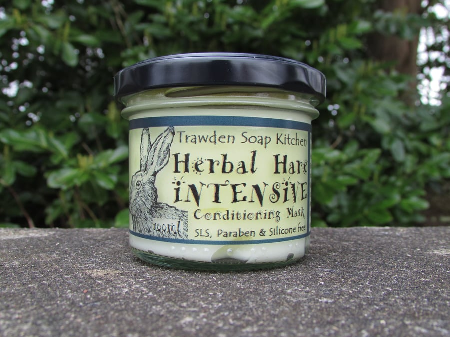 Herbal Hare Intensive Conditioner -hair treatment, wash out - 120ml jar