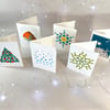 3 Christmas Cards of Your Choice - Original Hand Printed LinoCut Cards