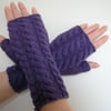 Fingerless gloves wrist warmers