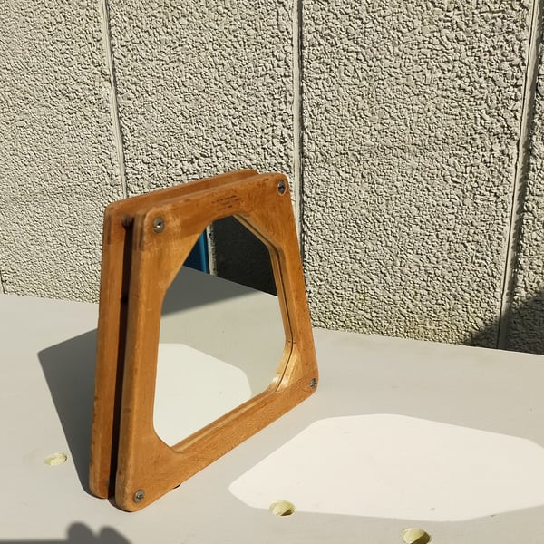 Vintage Tennis Racket Press Mirror