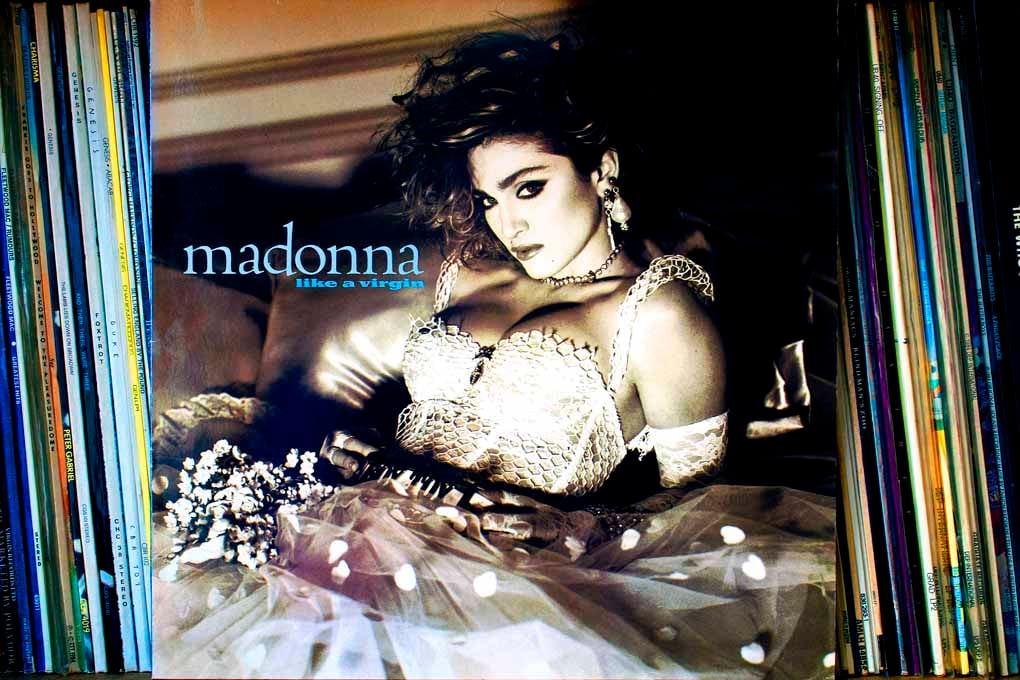 Madonna Like A Virgin Album Front Cover Photograph Print