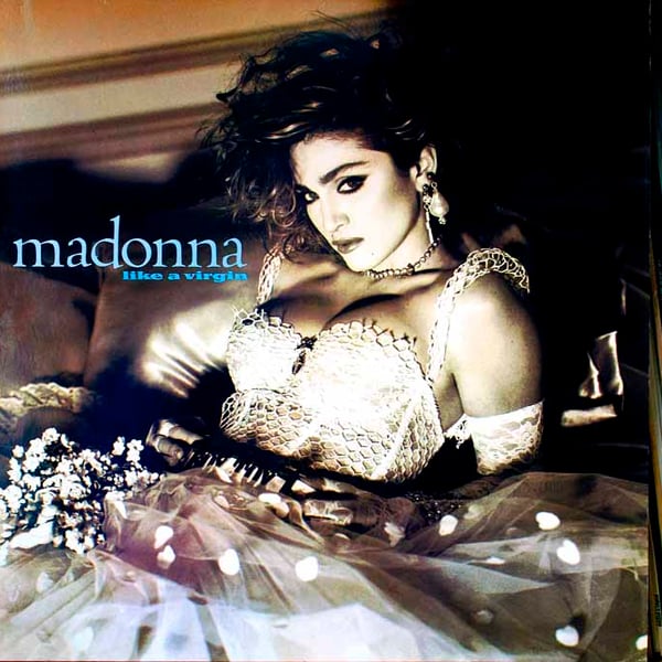 Madonna Like A Virgin Album Front Cover Photograph Print