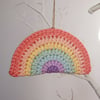 Crochet Rainbow Pale - Hanging Decoration