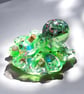  Emerald Tide Octopus Crystal & Gemstone Charm - Image 2