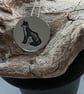 Sterling silver fox necklace - Image 1