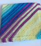 Blanket hand knitted