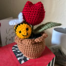 Tulip and bee