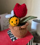 Tulip and bee