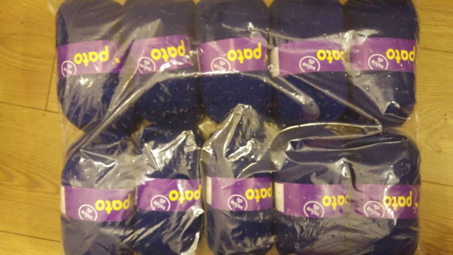 Pato dk  -  packs of  10 x 100g  -  royal  blue