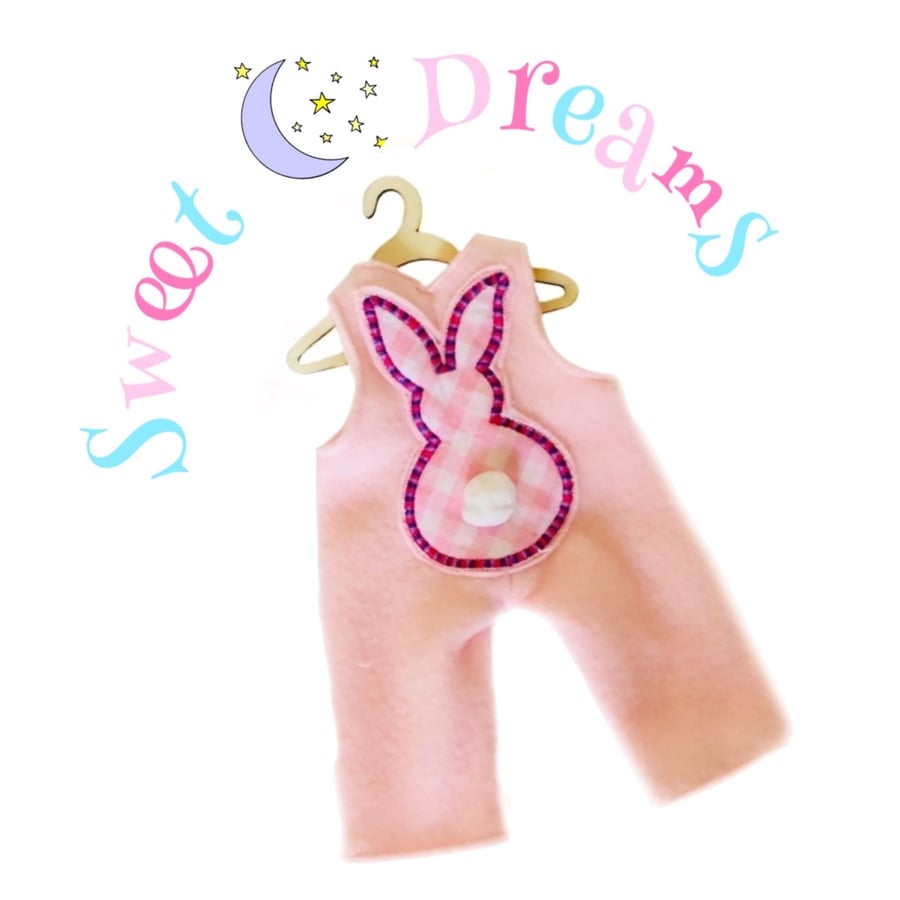 Reduced - Gingham Bunny Onesie