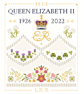 093 - Cross Stitch Sampler to commemorate HM Queen Elizabeth II  - Image 1
