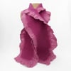 Scarf, long wet felted purple-pink SALE