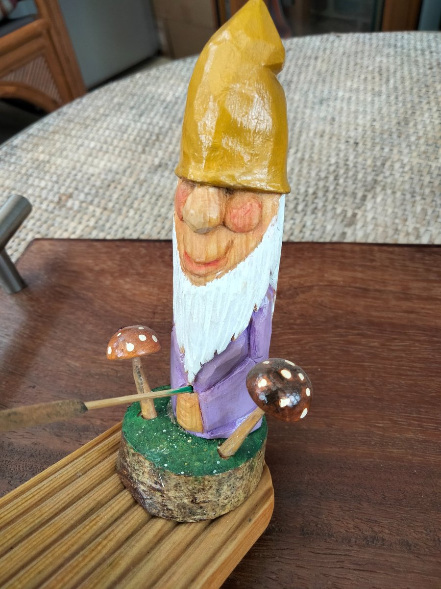 Novelty incense stick holder