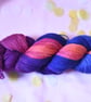 SAMPLE SALE! - luxury hand-dyed wool - 85% merino 15% nylon - 4ply sock yarn