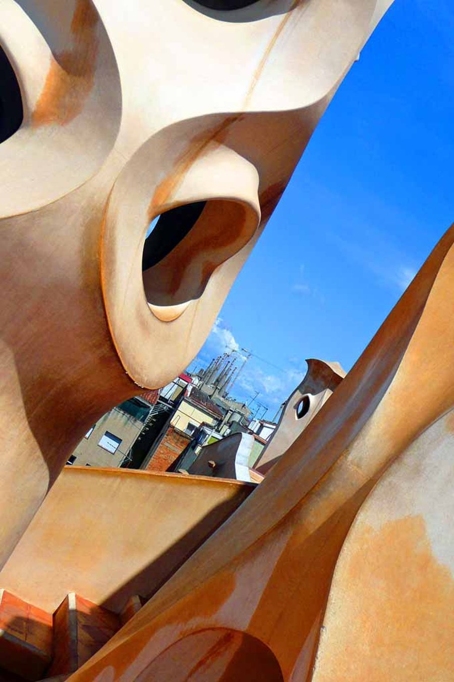 Casa Mila La Pedrera Barcelona Spain 12"x18" Print