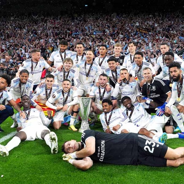 Aston Villa FC UEFA Europa League Cup Winners 2026 Photograph Print