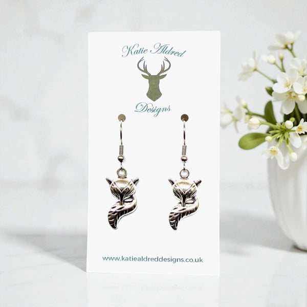 Charm Earrings - Fox 