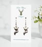 Charm Earrings - Fox 