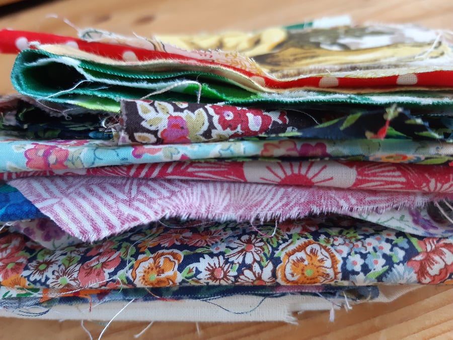 Vintage and Liberty scrap bundle