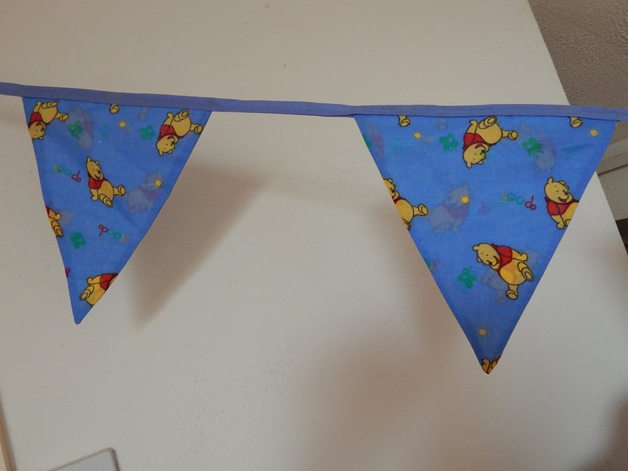 Bunting Baby Pooh Bear 10 Flags