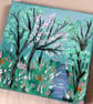 Forest Acrylic Painting  - Image 2