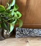 Handmade Grey Draft Excluder Removable Washable Cover Sand & Hollow Fibre - Image 2