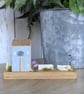 Handmade Tiny Coastal Oak Cottage Home Decor - Image 5