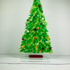 Free standing fused glass Christmas tree , Christmas decoration, ornament 