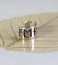 Engraved Viking Runes Silver Ear Cuff Choose 5 Runes for your Custom Earring - Image 9