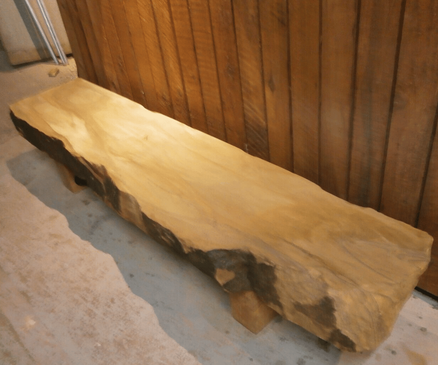 The One and Only Stone Slab Coffee Table or Bench