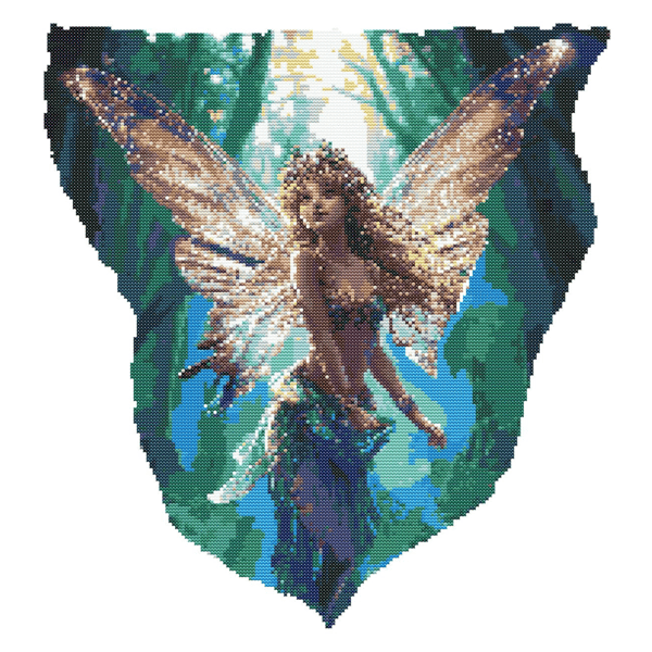 ENCHANTED FAIRY - Cross Stitch Pattern - Cross Stitch Chart