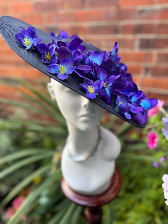 Ascot hat, Wedding Hat, Hat for the Races, hats special occasions 