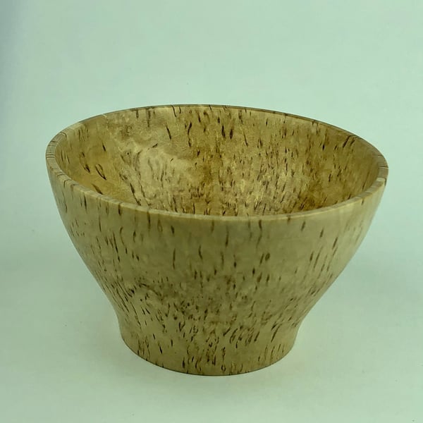 Beautiful Miniature Masur Birch Wood Bowl No. 740