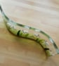 Fused Glass Snowdrop Ornament: Freestanding Spring Flower Art - Image 4