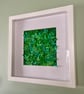 Framed Botanical Wall Art "Summer" - Everlasting Plant Leaf - Unique Paper Art