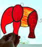 Stained Glass Elephant Suncatchers - Handmade Hanging Decoration  - Image 6