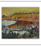 An original impasto coastal landscape - Scottish coast - framed landscape - wax - Image 1