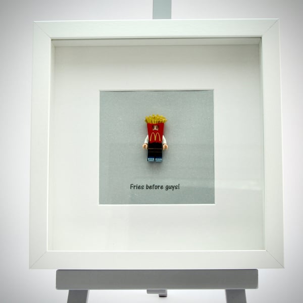 French Fries mini Figure frame.