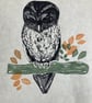 Autumn Tawny - Lino Cut