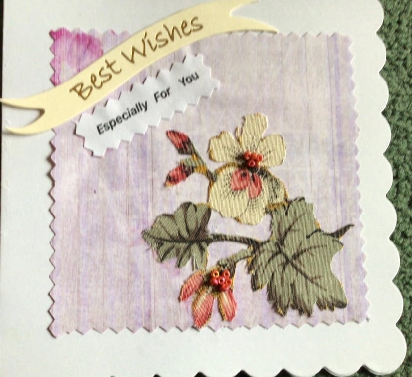 A lovely card for someone special
