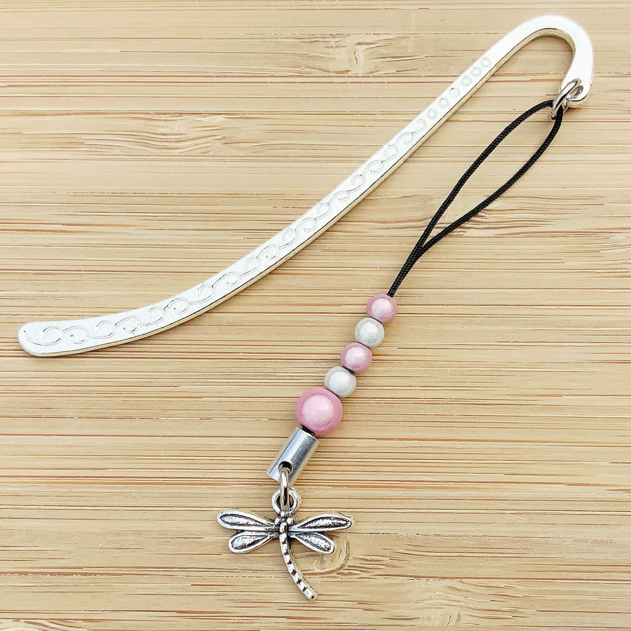 Dragonfly. Dragonfly Bookmark. Metal Bookmark.
